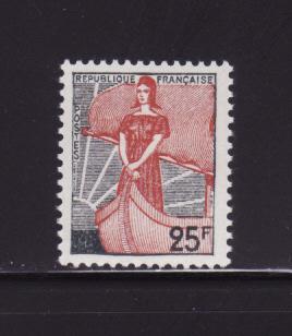 France 927 Set MH Marianne and Ship of State (B)