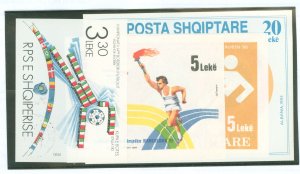 Albania #2350/2411/2415/2447 Mint (NH) Souvenir Sheet (Olympics) (Soccer) (Sports)