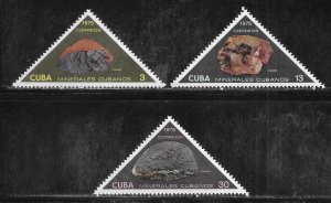 Cuba 1961-1963 Mining set MNH