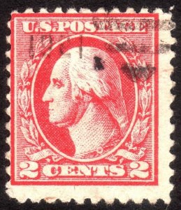 1920, US 2c, Washington, Used, Sc 528