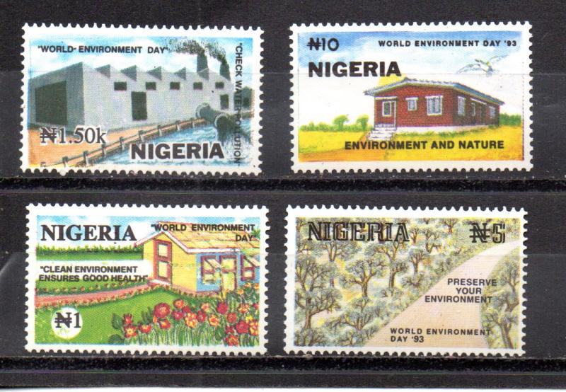 Nigeria 616-619 MNH