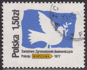 Poland 2213 Peace Dove 1.50zł 1977