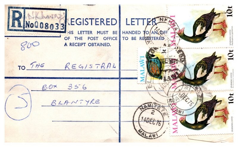 Malaya, Postal Stationary, Birds