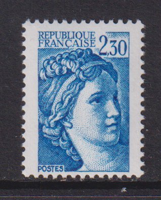 France  #1757  MNH  1981   Sabine  2.30fr