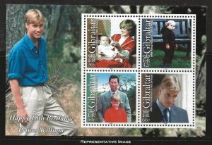 Gibraltar Scott 845a Mint never hinged.