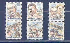 SCOTT C91-C96 SET OF 6 AIRMAILS -MNH  SHERWOOD STAM;P