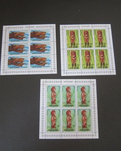 Aitutake 1978 Sc 1160-162 sheet of 6 MNH