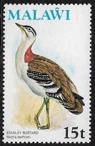 Malawi #239 MNH Stamp - Bird - Denham's Bustard