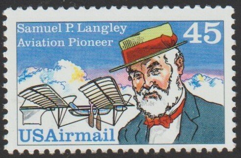 SC# C118 - (45c) - Sam Langley, MNH single