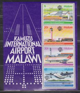 MALAWI Scott # 422A  MNH - Manned Flight Centenary Souvenir Sheet