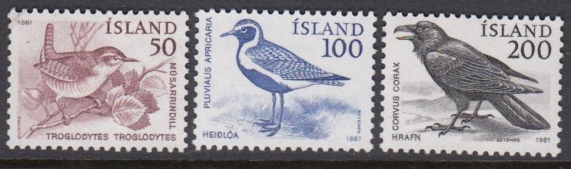 Iceland 543-5 Animals mnh