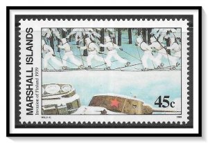 Marshall Islands #241 Invasion Of Finland MNH