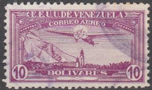 Venezuela #C62 F-VF Used CV $15.00  (A6435)