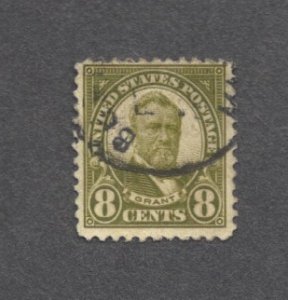 560 - 8¢ - Grant  - olive green