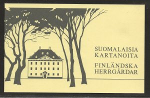 FINLAND SC# 672 BKLT HAS 2 HINGE MARKS ON COVER,  STAMPS ARE FVF/MNH