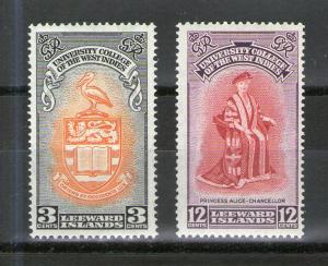 Leeward Islands 130-131 MNH