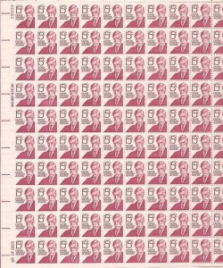 US Stamp - 1968 Oliver Wendell Holmes - 100 Stamp Sheet - Scott #1288
