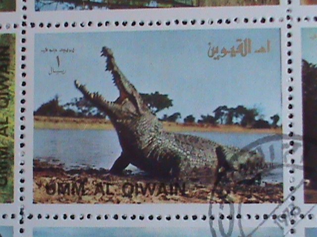 UNN AL QIWAIN STAMP:HISTORY OF OLYMPIC GAMES STAMPS CTO LARGE FULL SHEET VF