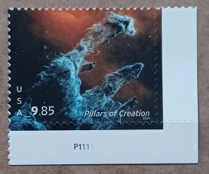 US #5827 $9.85 Pillars of Creation Priority Mail MNH plate #P1111 (2024)