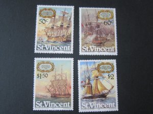 St Vincent 1981 Sc 615-8 set MNH