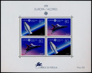 Portugal Azores 396 MNH EUROPA, Hermes Space Shuttle, Sanger
