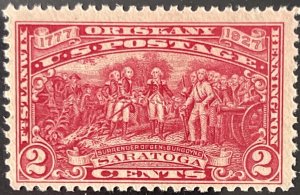 Scott #644 1927 2¢ Battle of Saratoga MNH OG