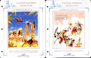 United Nations Stamp Collection in White Ace Album, Mint NH, 2017-2019