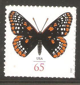 #4603 Butterfly 65c Single Mint NH