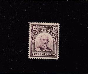 NEWFOUNDLAND # 113  VF-MNH 12cts DUKE OF CONNAUGHT PLUM  CAT VALUE $150