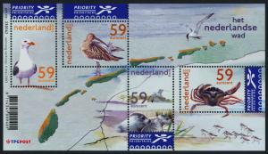 Netherlands 1145-6 MNH Birds, Eals, Crab, Islands