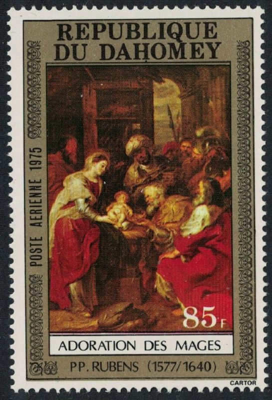 Dahomey 'Adoration of the Magi' by Rubens 85f 1975 MNH SG#600