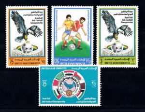 [91368] United Arab Emirates UAE 1982 Football Soccer Birds Falcon  MNH