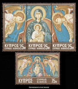 Cyprus Scott 349-350 Mint never hinged.