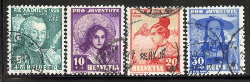 Switzerland # B91-4, Used.