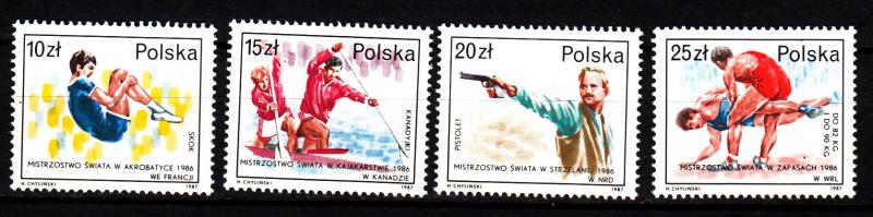 Poland 2820-8 mnh sets