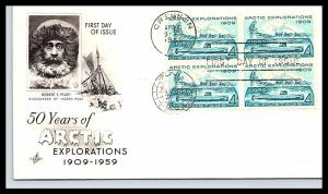 #1128 Arctic Explorations - Artcraft Cachet