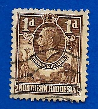 Northern Rhodesia 1925 - U - Scott #2 *