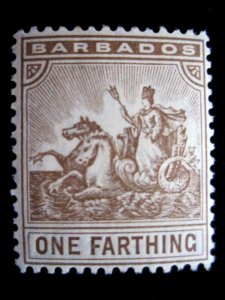 BARBADOS - SCOTT# 91 - MH - CAT VAL $11.00