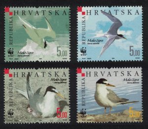 Croatia WWF Birds Little Tern 4v 2006 MNH SC#621 a-d SG#854-857 MI#774-777