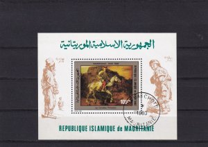 SA25f Mauritania 1980 Paintings by Rembrandt used minisheet