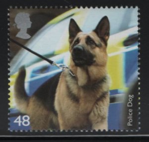 Great Britain 2008 MNH Sc 2541 48p Police Dog