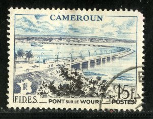 FRENCH CAMEROUN 327 USED SCV $.80 BIN .50 BRIDGE