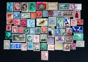 Foreign Lot - 60 Different Worldwide - No Duplicates, No Junk