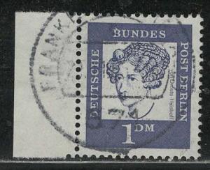 Germany Berlin Scott # 9N189, used, variation sheet print