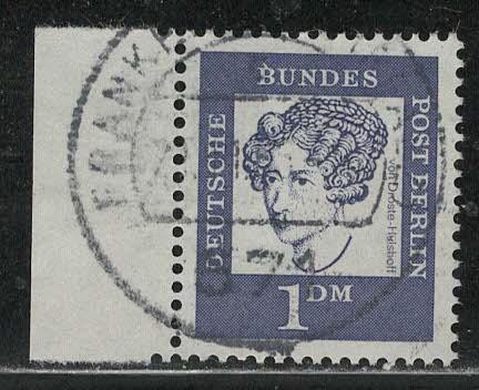 Germany Berlin Scott # 9N189, used, variation sheet print