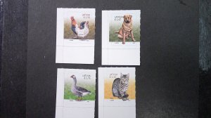 Latvia 2022 Domestic Animals Scott# 1090-1093 complete MNH