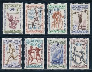 Morocco - Rome Olympic Games MNH Set (1960) 