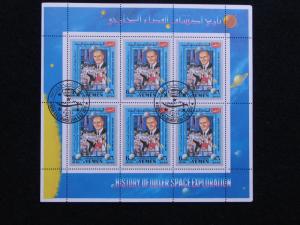 7X Sheetlets of 6 Airmail Stamps – History of Space Exploration –