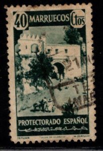 Spanish Morocco Scott  206 Used