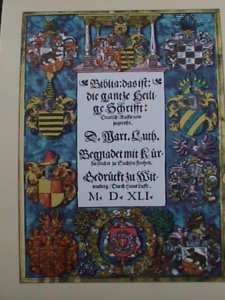 ​GERMANY DDR STAMP-1983-SC#2378- MARTIN LUTHER BIBLES  -MNH S/S SHEET VF